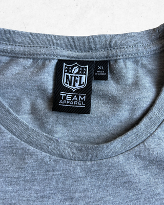 Camiseta NFL Logo Gris Talla XL