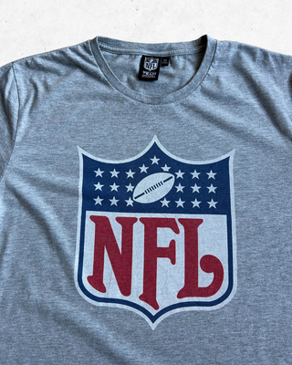 Camiseta NFL Logo Gris Talla XL