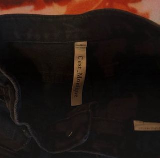 Jeans neri a palloncino