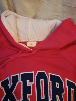 Sudadera Rosa Oxford University