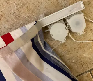 Estor enrollable a medida 147x177cm.Persona