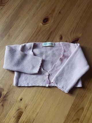 Chaqueta punto rosa T-6M