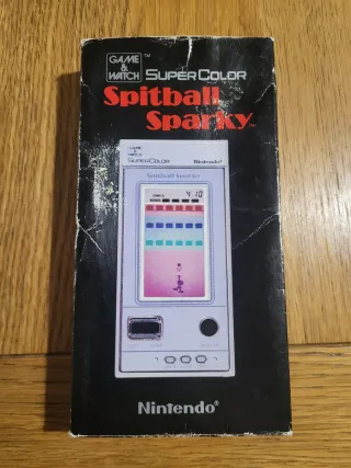 Consola Nintendo Spitball Sparky Plata