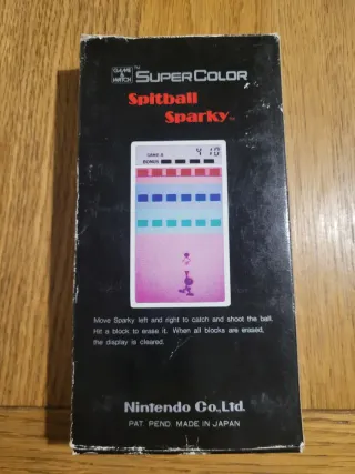 Consola Nintendo Spitball Sparky Plata