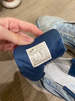 Zapatillas Joma Azul y Blanco
