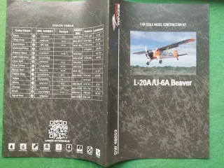 Kit Maqueta 1/48 Dora Wings L-20A Beaver