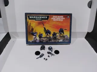 Warhammer 40k Exploradores rifle Francotirador