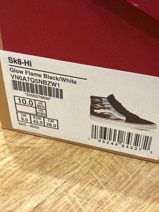 Zapatillas Vans Sk8 Glow Flame