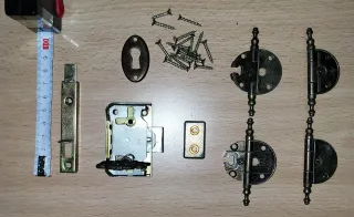 Bisagra Bronce Antiguo Mueble A0057