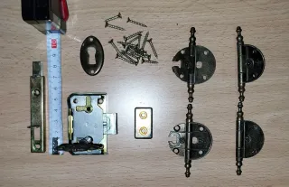 Bisagra Bronce Antiguo Mueble A0057