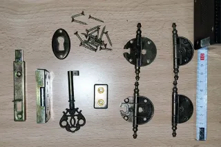 Bisagra Bronce Antiguo Mueble A0057