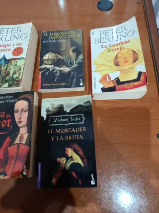 Novela histórica. Lote libros