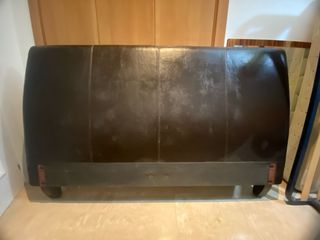 Cabecero Cama 150cm Polipiel Marrón