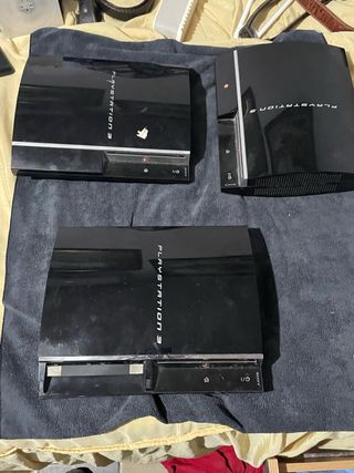 Lotto di 3 PS3 per parti