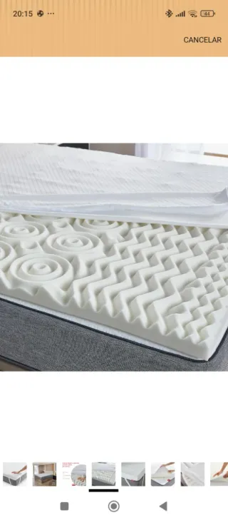 Topper Pikolin Viscoelástico Multizona 150cm