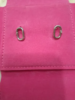 Pendientes Tous Hold Plata ovalados