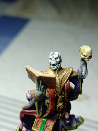 Figura Lich Mago No Muerto Pintada