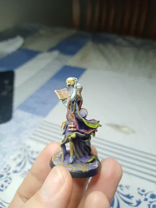 Figura Lich Mago No Muerto Pintada