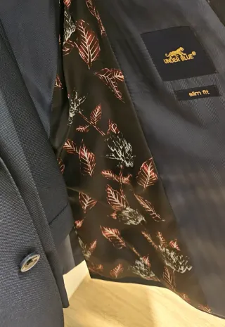 Traje de caballero Under Blue. Azul ultramar