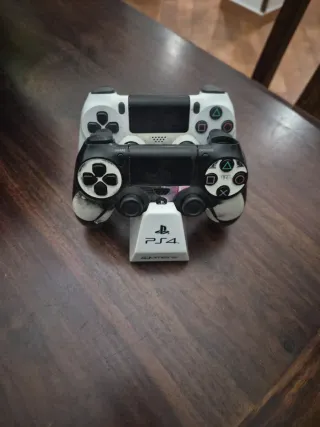 Joystick PS4 (PlayStation 4) Bianco/Nero