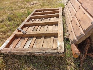 Puertas de madera rústicas