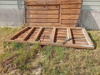 Puertas de madera rústicas