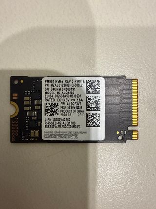 Disco SSD M.2 NVMe PCIe 128GB Samsung PM991