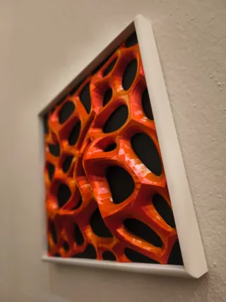 Quadro Astratto Organico (Voronoi Style)