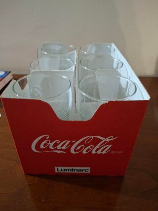 Set 6 Bicchieri Coca Cola Luminarc