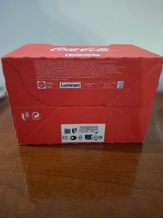 Set 6 Bicchieri Coca Cola Luminarc