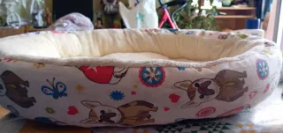 Cama acolchada para perros y gatos