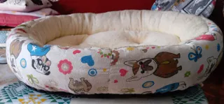 Cama acolchada para perros y gatos