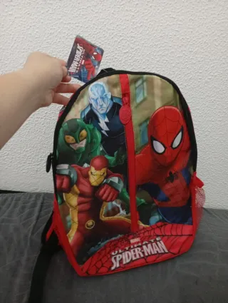 Mochila y Bolso Infantil Spiderman