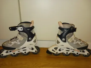 Patines Oxelo Niños Línea Fit 3 Gris
