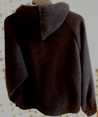 Sudadera Chaqueta de Lana con Capucha Talla L-XL