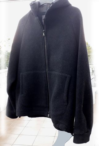 Sudadera Chaqueta de Lana con Capucha Talla L-XL
