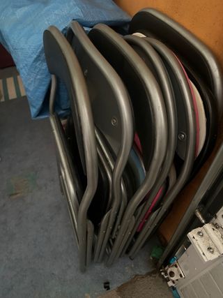 Sillas de terraza plegables