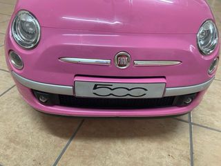 Coche Fiat 500 a batería con mando