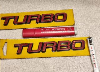 Turbo vintage anni 80/90 Autoadesivo Nuovi