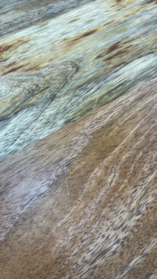 Mesa de comedor de madera de mango