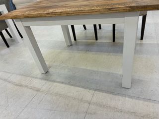 Mesa de comedor de madera de mango