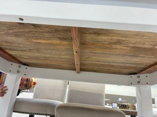 Mesa de comedor de madera de mango