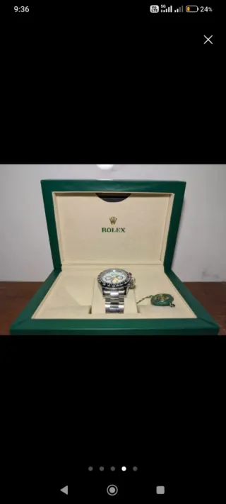 Reloj Rolex Daytona Acero Inoxidable