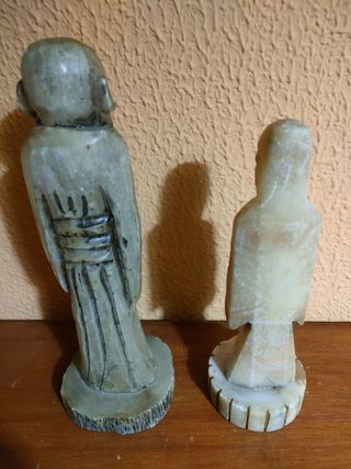 Figuras de alabastro antiguas