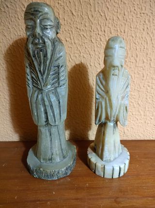 Figuras de alabastro antiguas