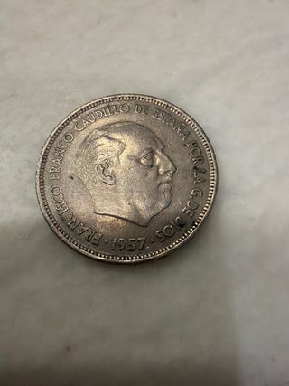 Moneda Francisco Franco 1957
