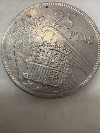 Moneda Francisco Franco 1957