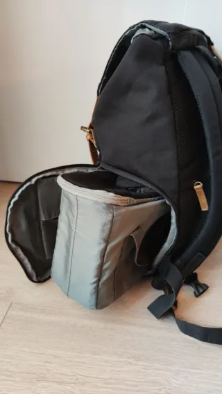 Mochila K&F Concept Negra y Marrón