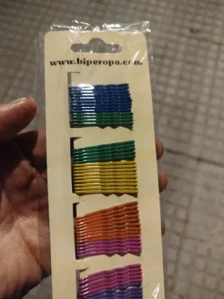 Horquillas de pelo de colores