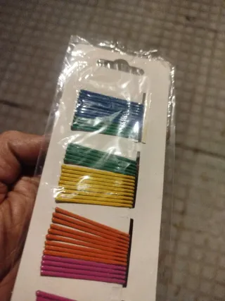 Horquillas de pelo de colores